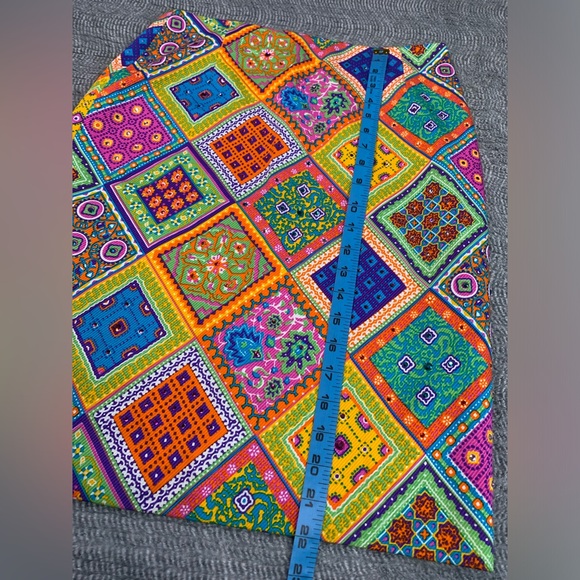 David Meister Women’s Colorful Lined Designer Skirt Size 4 EUC - Picture 13 of 14